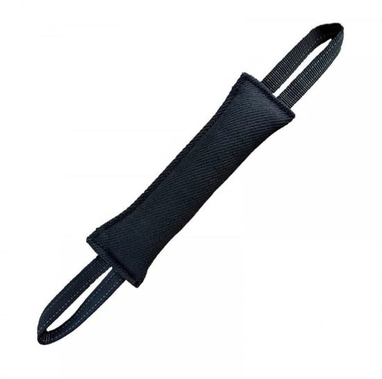 Bijtkussen con manubrii - Sacco per cani da traino - Cibo interattivo per cani - Giocattolo interattivo per cani - Materiale nylon - Grip confortevole - Giocattolo da tirare