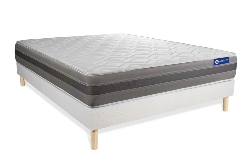 Kit rete e materasso Actimemo relax 120x210cm - Spessore : 24cm- memory foam - Moderatamente rigido