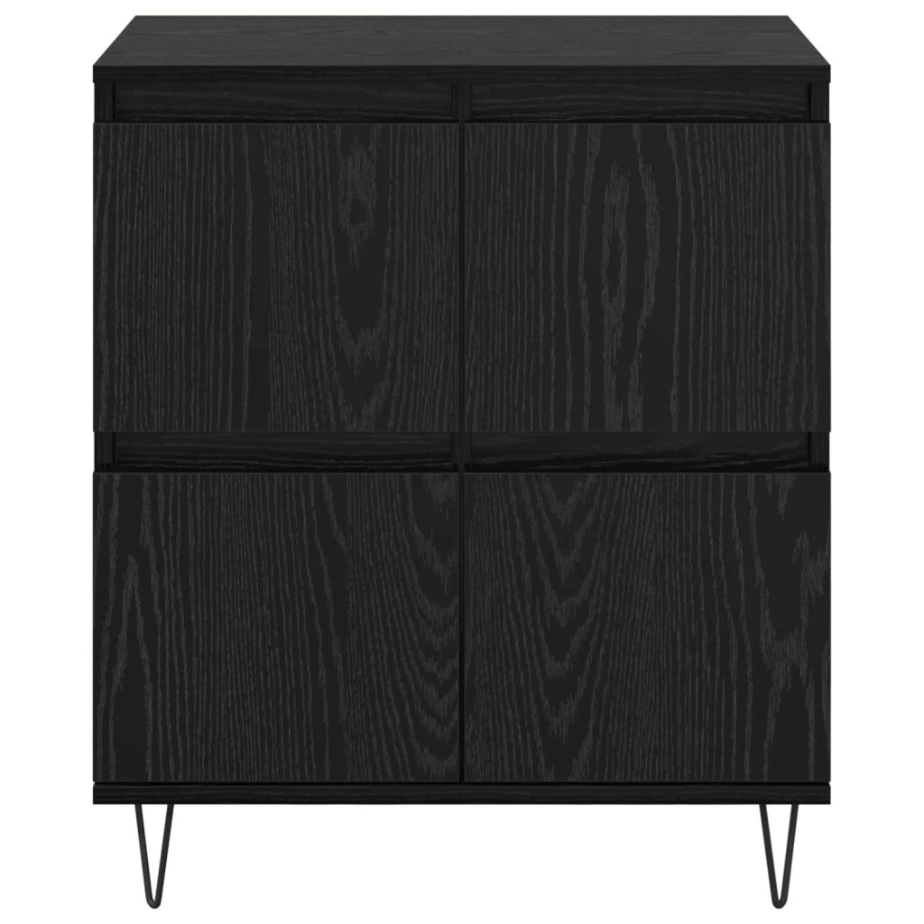 Credenza Rovere Nero 60 x 35 x 70 cm 879497