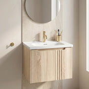 Mobile Bagno Con Lavabo Rea Db86-60l-3 Light 60cm
