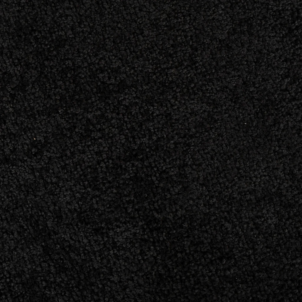 Zerbino | Tappetino Nero 60 x 40 x 1.2 cm Tessuto Teddy