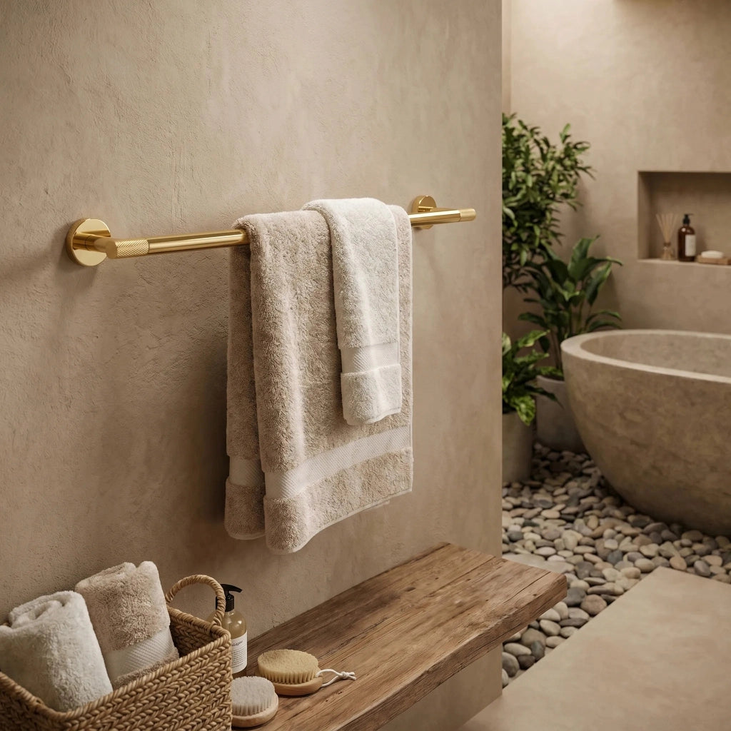 Portasciugamano Da Bagno 6603 Modern Gold