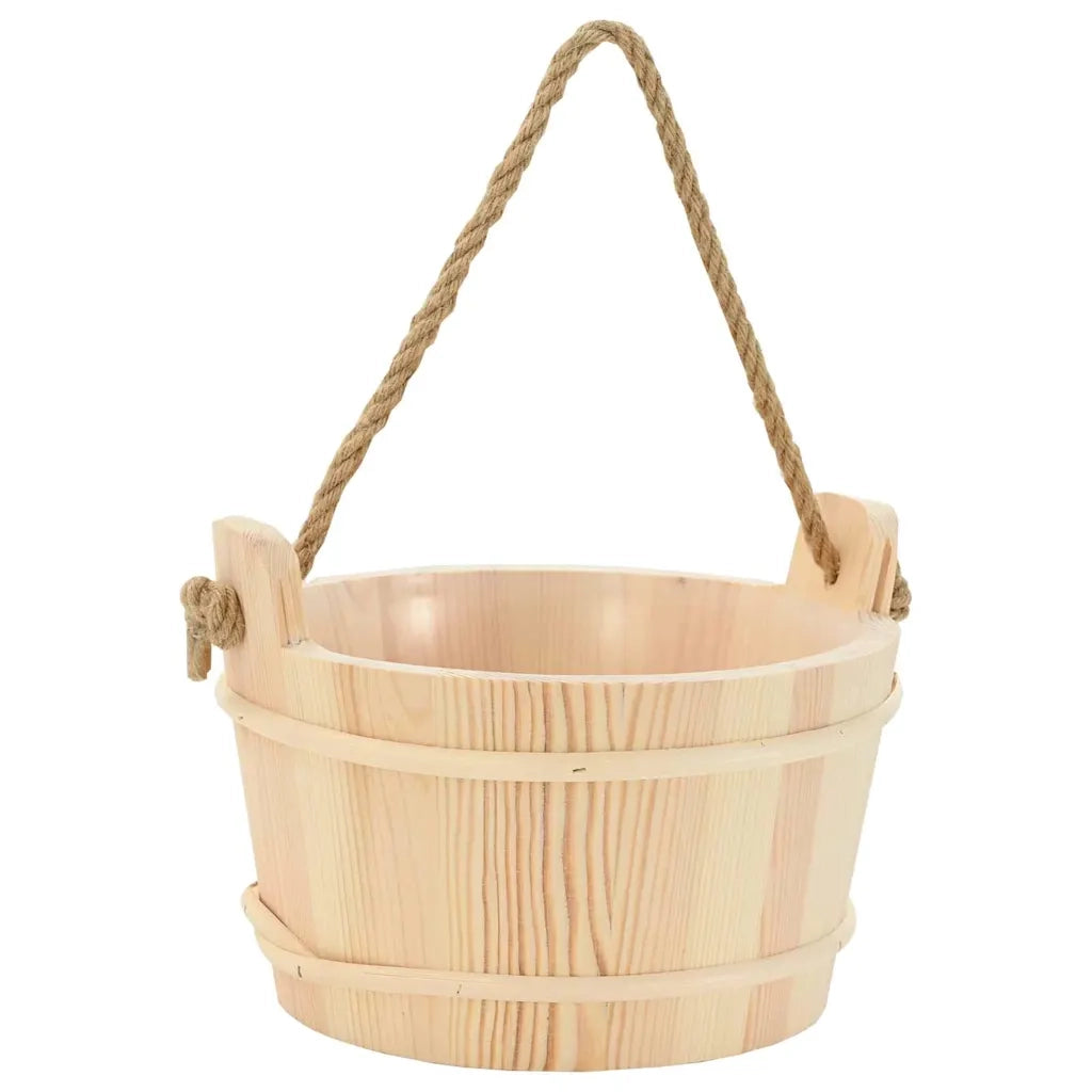 Set di Accessori per Sauna 4 pz Marrone CFW9195532