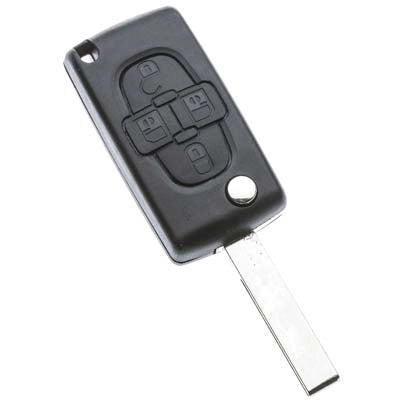 GUSCIO CHIAVE AUTO CITROEN HU83CRS7 SILCA  PULSANTI 4