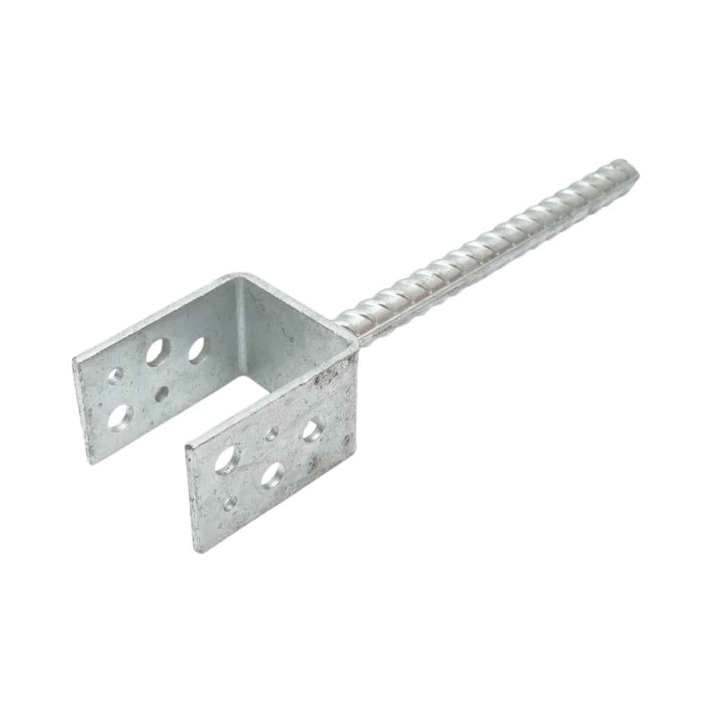 Staffa di appoggio con perno 61 × 50 × 80 mm