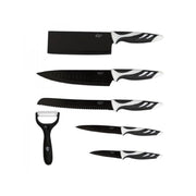 CECOTEC 01024 - Set da 6 coltelli Swiss Negro