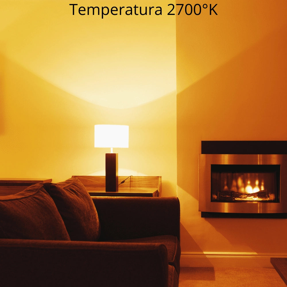 Lampadina led candela e14 8 watt resa 60w risparmio energetico 6000k pezzi 3