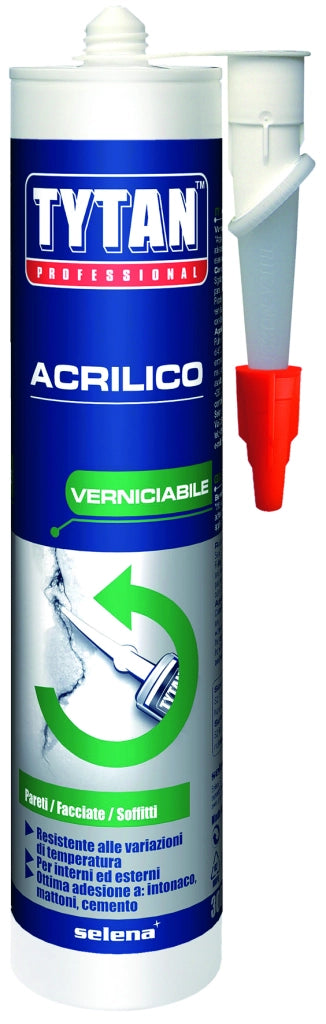 Tytan SILICONE ACRILICO  ml. 300 - Grigio 24.00 pz