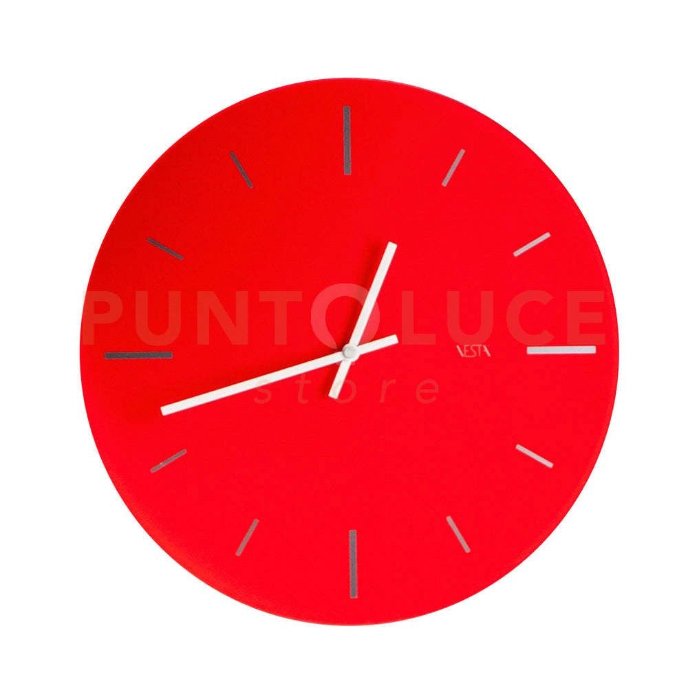 OROLOGIO DA PARETE PICCOLO R2 ROSSO