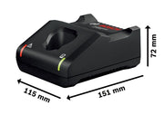 Caricatore Bosch Professional 12V litio GAL 12V-40 1600A019R3