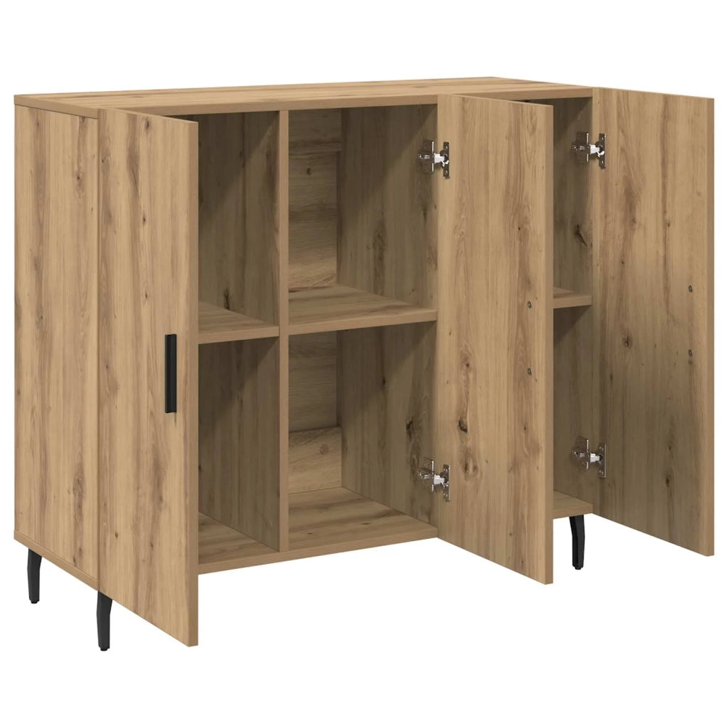 Credenza Rovere artigianale 90 x 34 x 80 cm Legno multistrato 879587