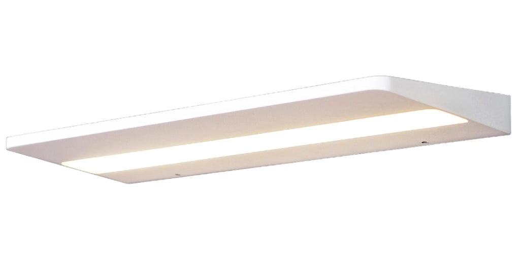 Applique moderna bianca rettangolare Shelf LED 10W Maxlight