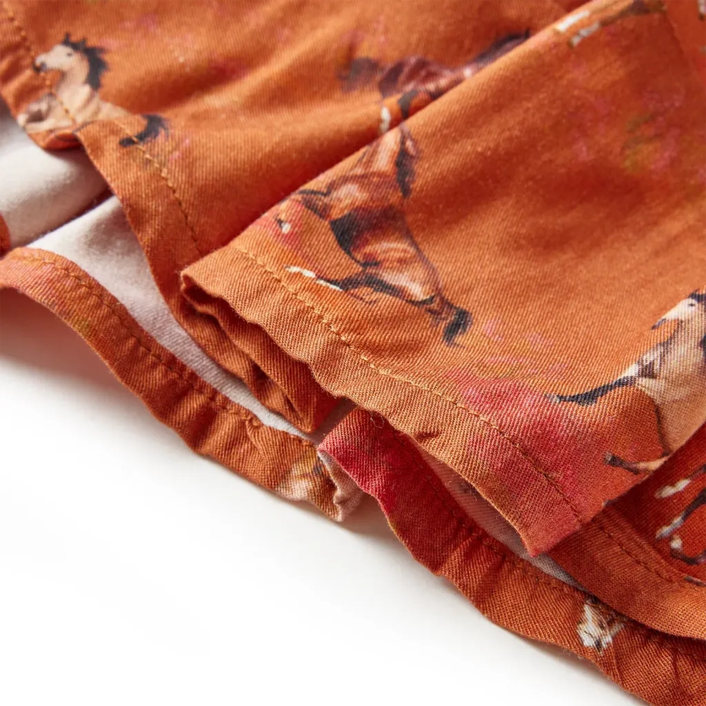 Gonna da Bambina Cognac 128 15059