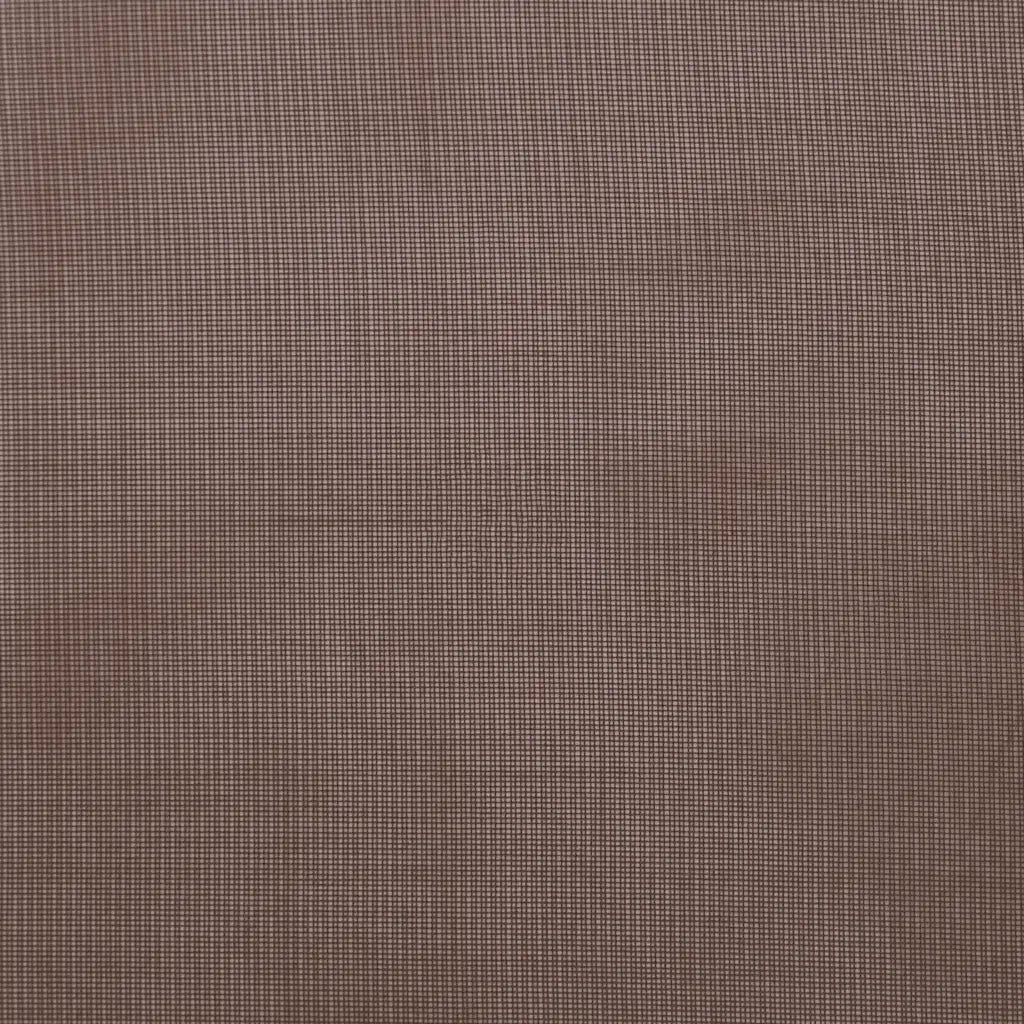 Tende in Voile con Occhielli 2 pz Marrone 140x300 cm