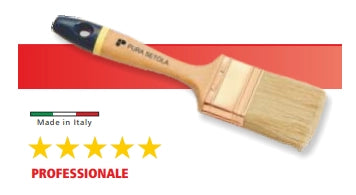 PENNELLO AMERICANA SETOLA BIONDA N.2" 1/2 MANICO IN LEGNO