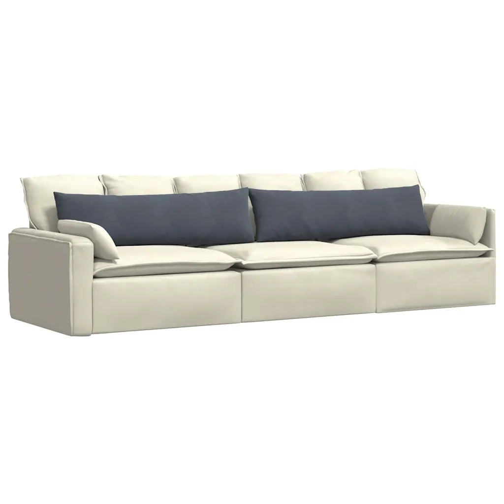 Cuscini da Divano 2 pz-Set di 2 Cuscini per Sofa Grigio scuro 145 x 40 cm 373448