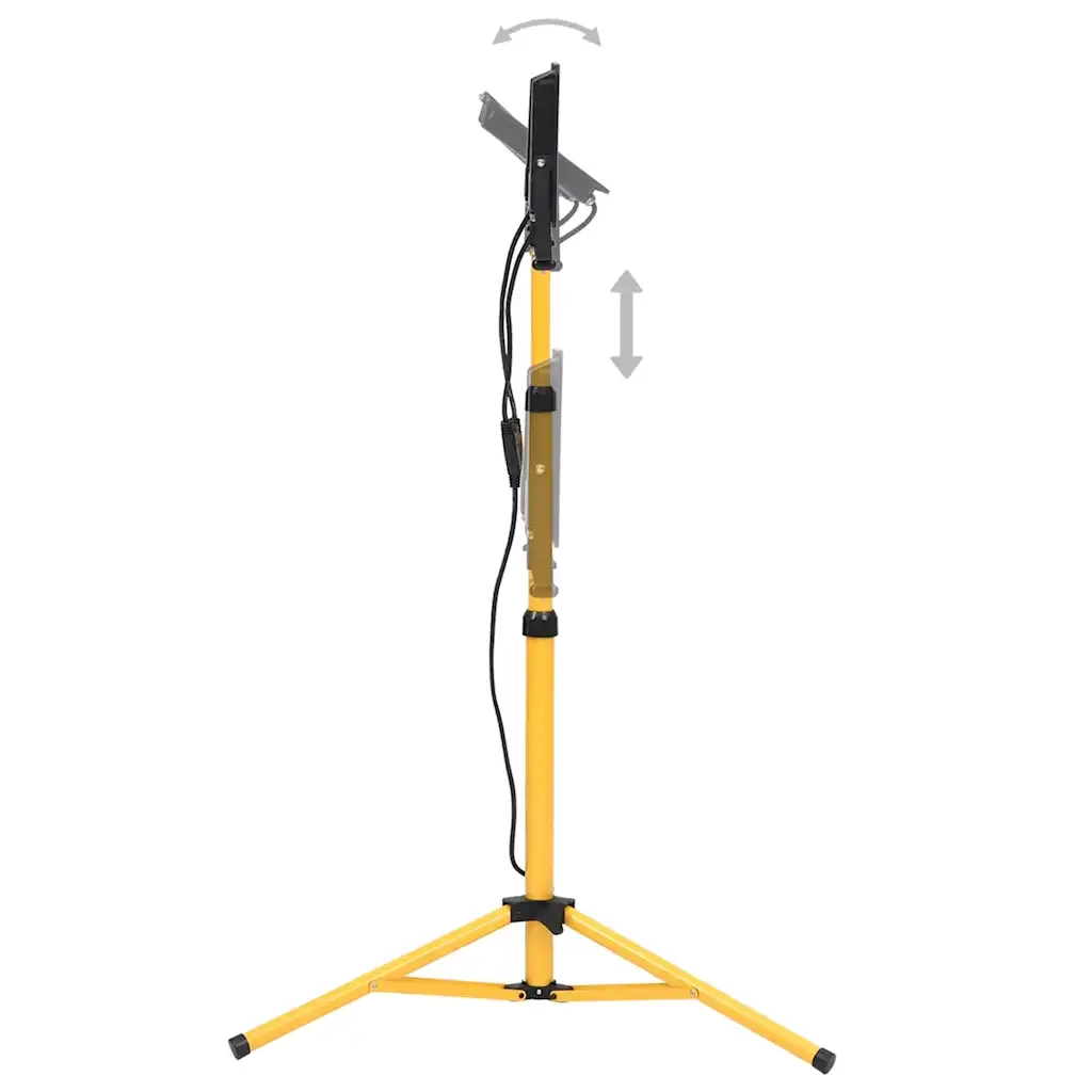 Faretto a LED con Treppiede 2x100 W Bianco Caldo