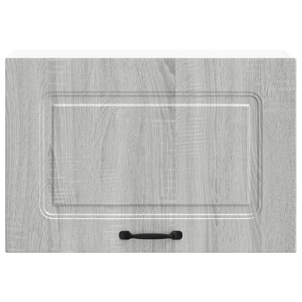 Pensile da cucina dal design moderno con spazio di archiviazione ottimale 60 x 31 x 40 cm legno composito grigio 02_0050008