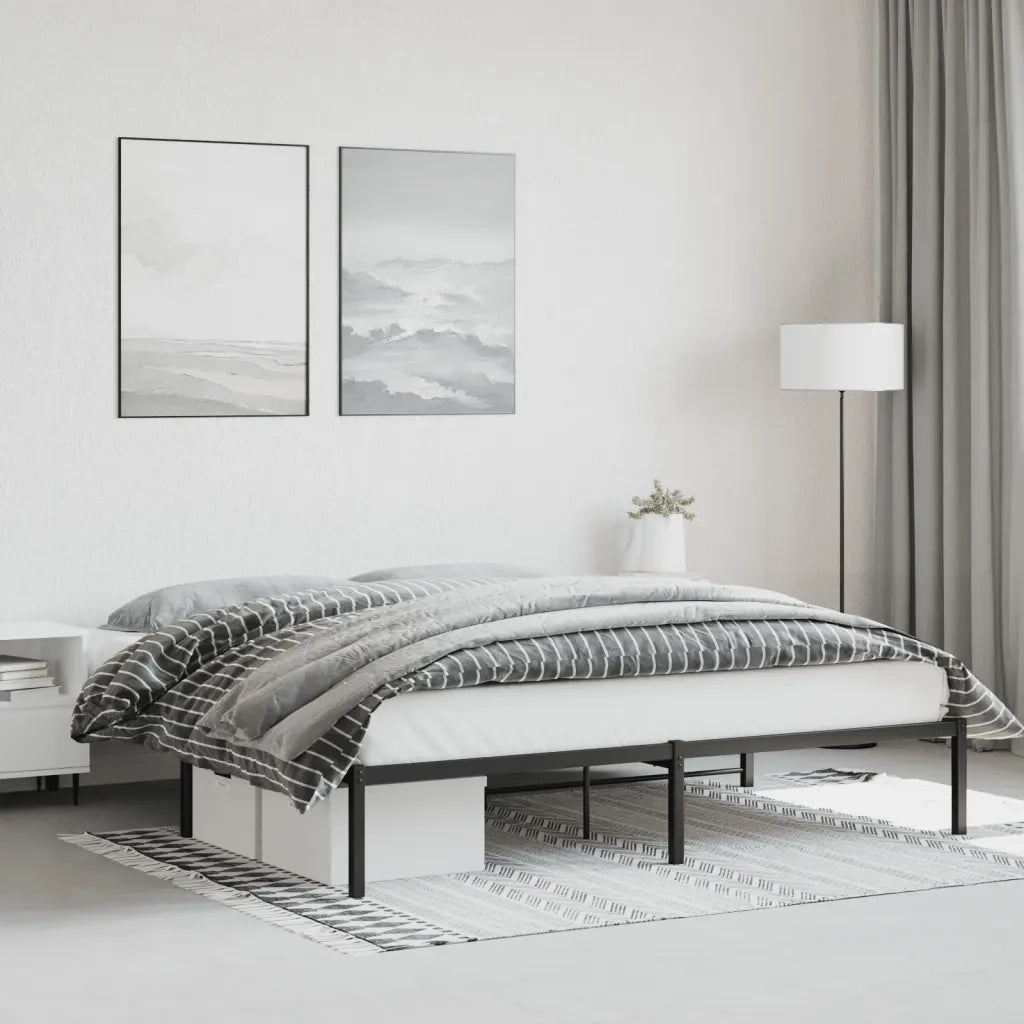 Giroletto in Metallo Nero 183x213 cm 373660