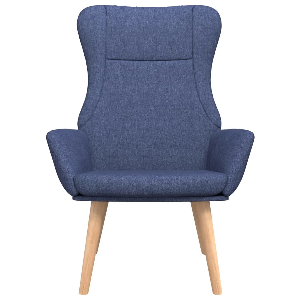 Sedia Relax Blu in Tessuto 341398