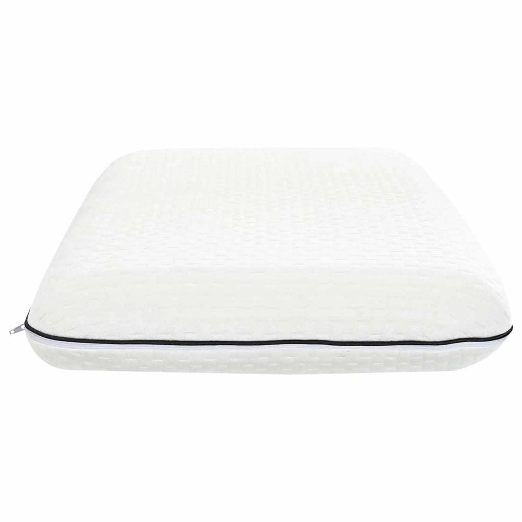 Cuscino da Letto Tinta unita Bianco 60 x 40 x 10 cm Schiuma Gel 42020239