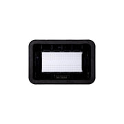 Placca con Coperchio Supporto Stango Idrobox IP55 Compatibile Con Bticino Living Light 4P Nero