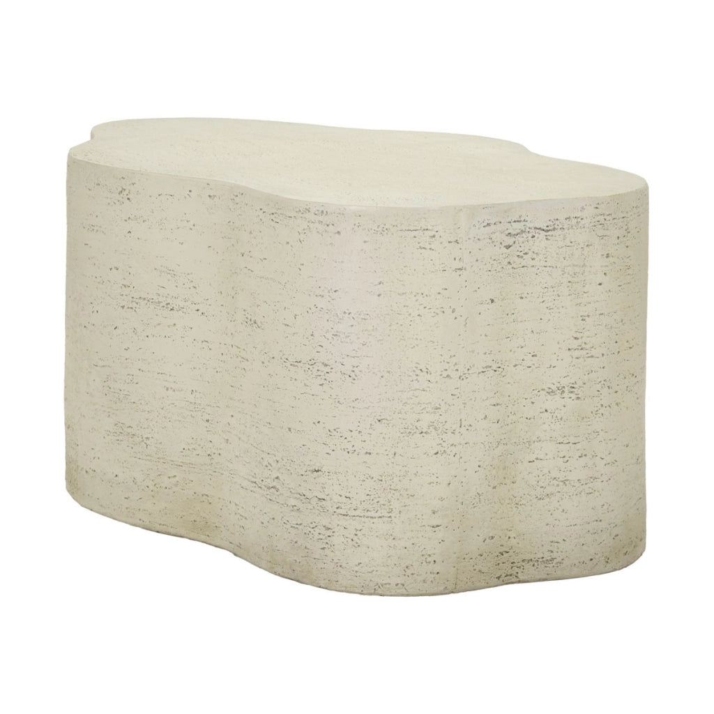 Tavolino VKH1068, Beige, MgO, 92,5x54,8x40 cm
