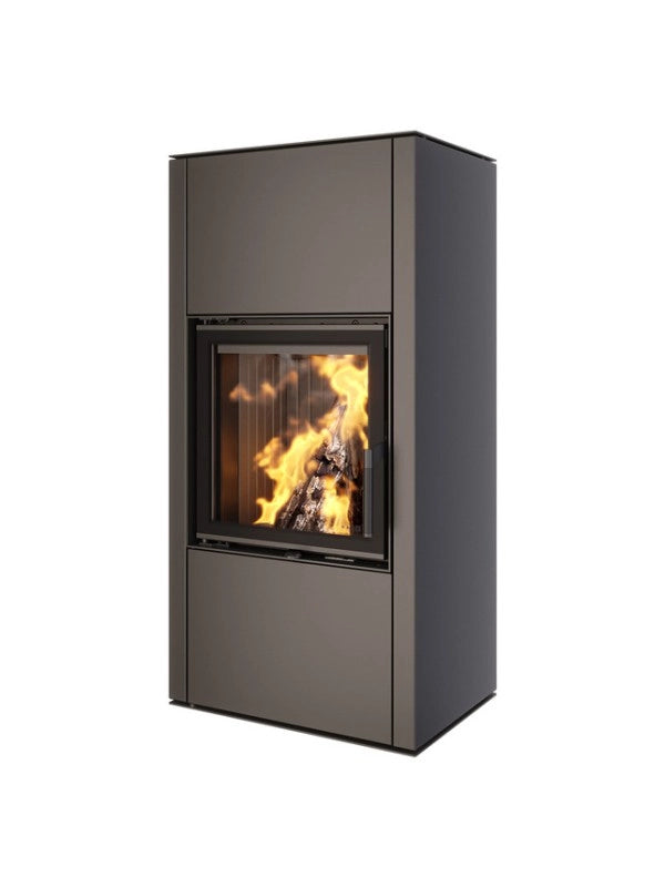 Stufa camino a legna - Vatra XL Nera 50x50 ECO