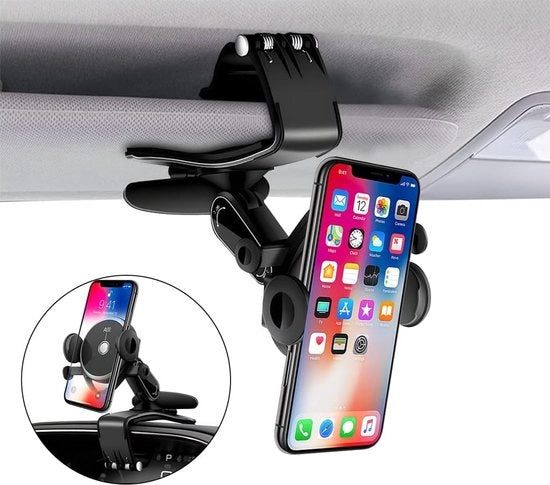 Televisore per auto - rotazione 360 gradi - multifunzionale - clip universale