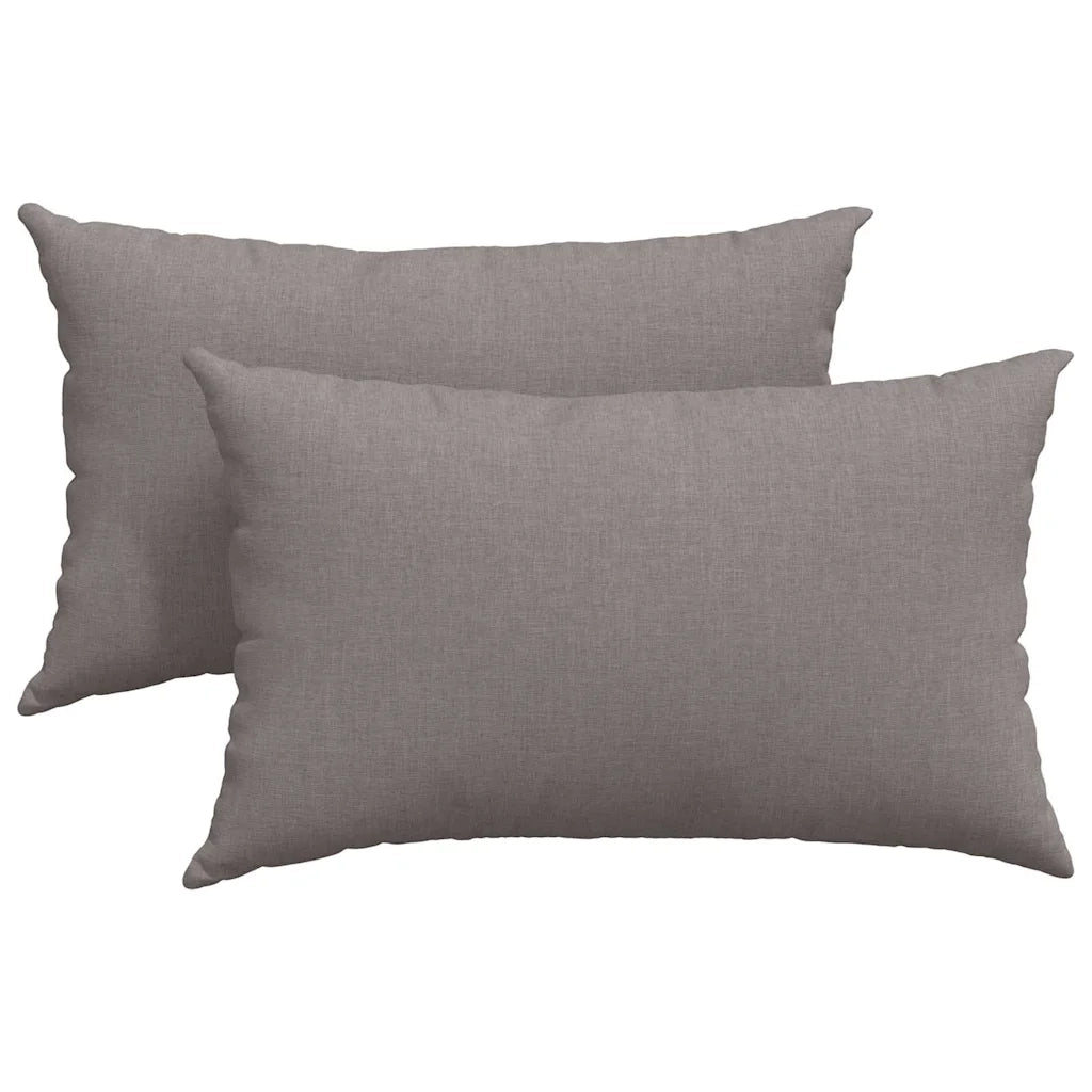 Cuscini da Divano 2 pz-Set di 2 Cuscini per Sofa Talpa 50 x 30 cm Tessuto 220775