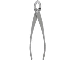 Tegola della vita - Scoppiettatore bonsai - Taglierino multifunzionale concavo - 21 cm - Tegola per rami - Acciaio di carbonio - Adatto per giardino e prato - Nero