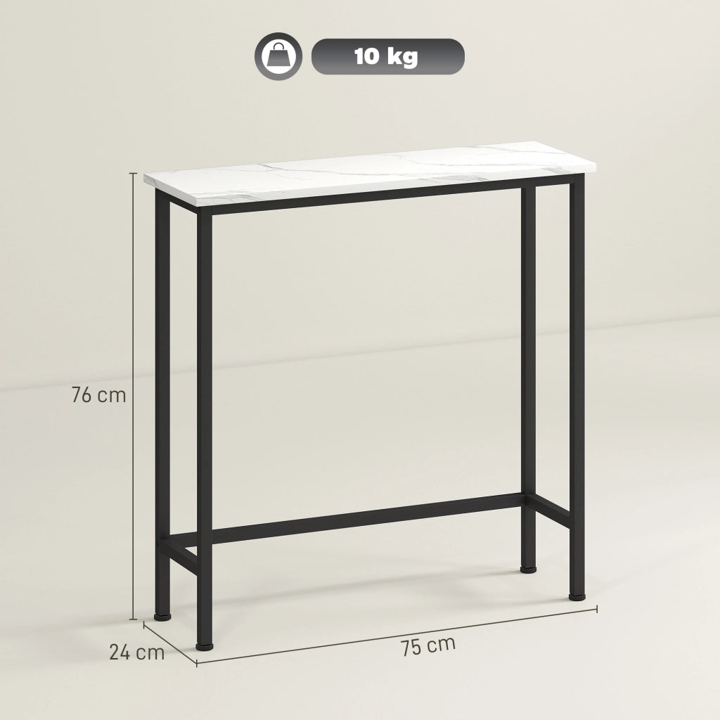 Tavolino da salotto ¨C Minimal ¨C 75x24x76 cm nero