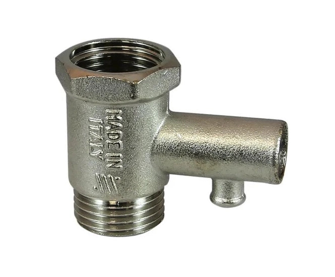 VALVOLA DI SICUREZZA PER SCALDACQUA 1/2 M.F.