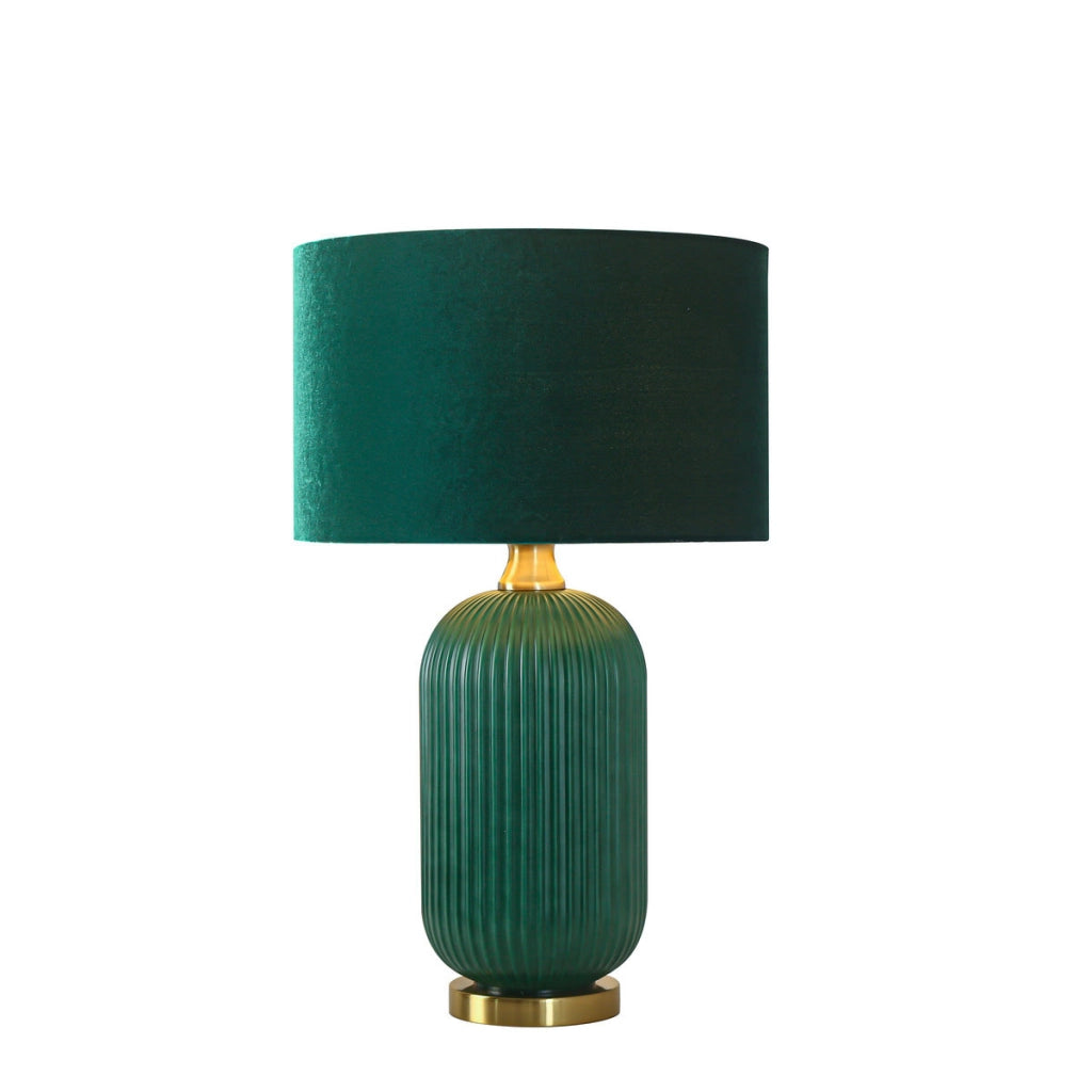 Lampada da tavolo Tamiza grande verde E27 Light Prestige