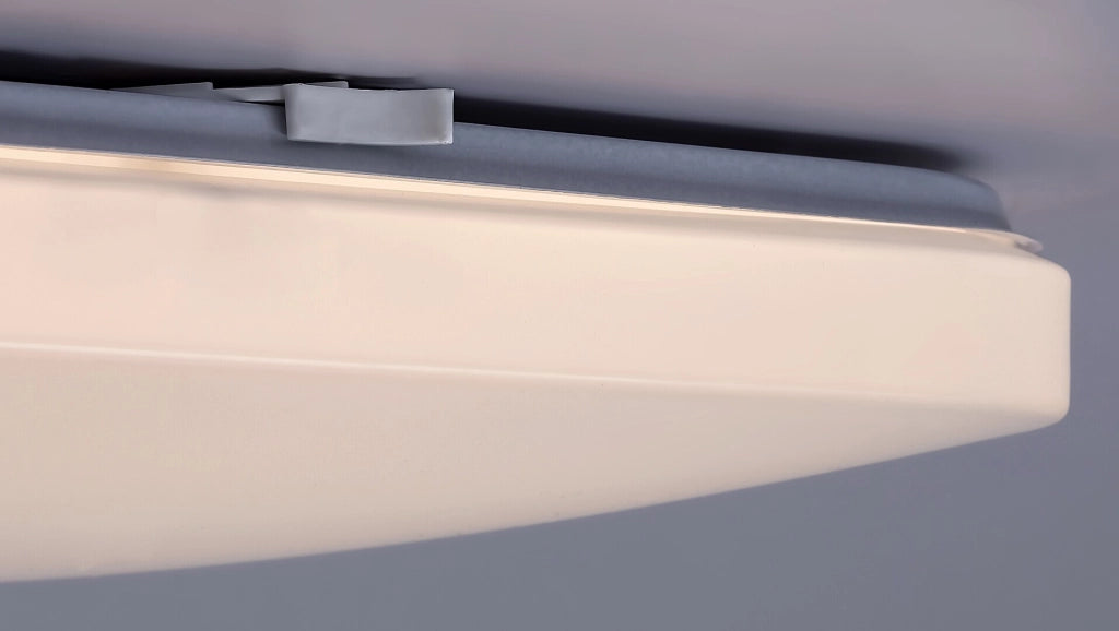 Plafoniera LED Rabalux Vendel bianca 28cm 12W sensore