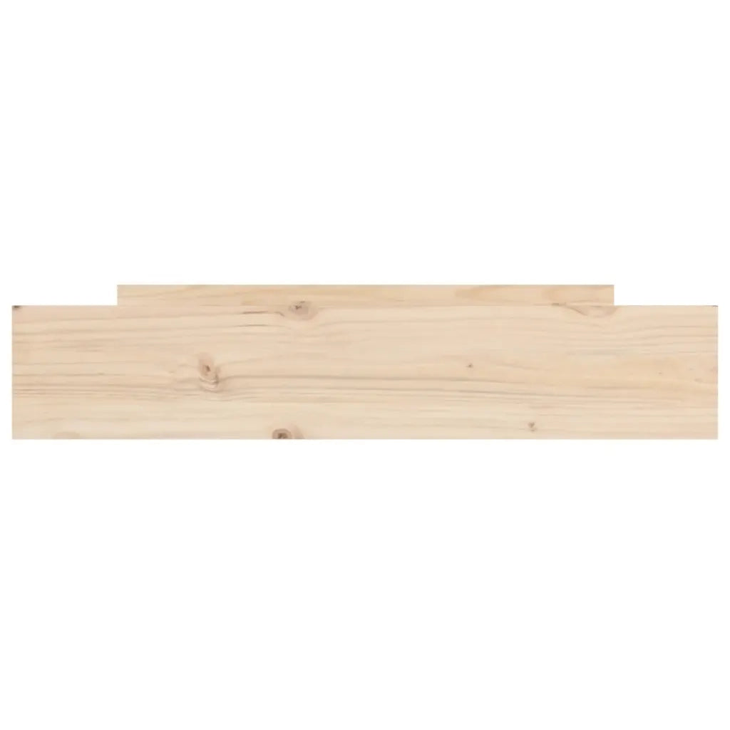 Cassettoni da Letto 2 pz in Legno Massello di Pino 814974
