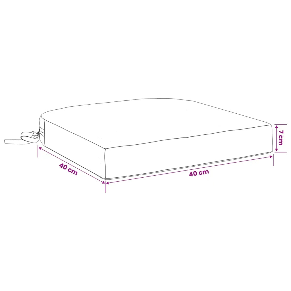 Cuscino per sedile a 1 pezzo SOEST 100% Poliestere Grigio 945203