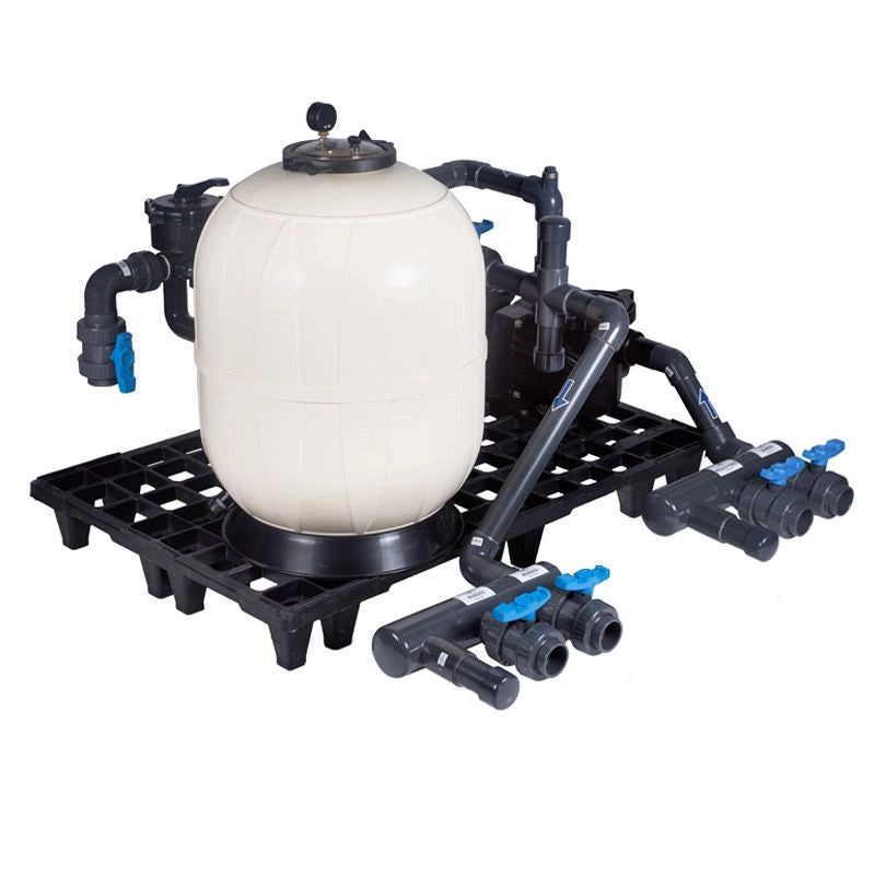 Impianto Di Filtrazione Preassemblato Side Da 35 Mc/h Con Valvola Laterale Portata (m³/h): 35 m³/h