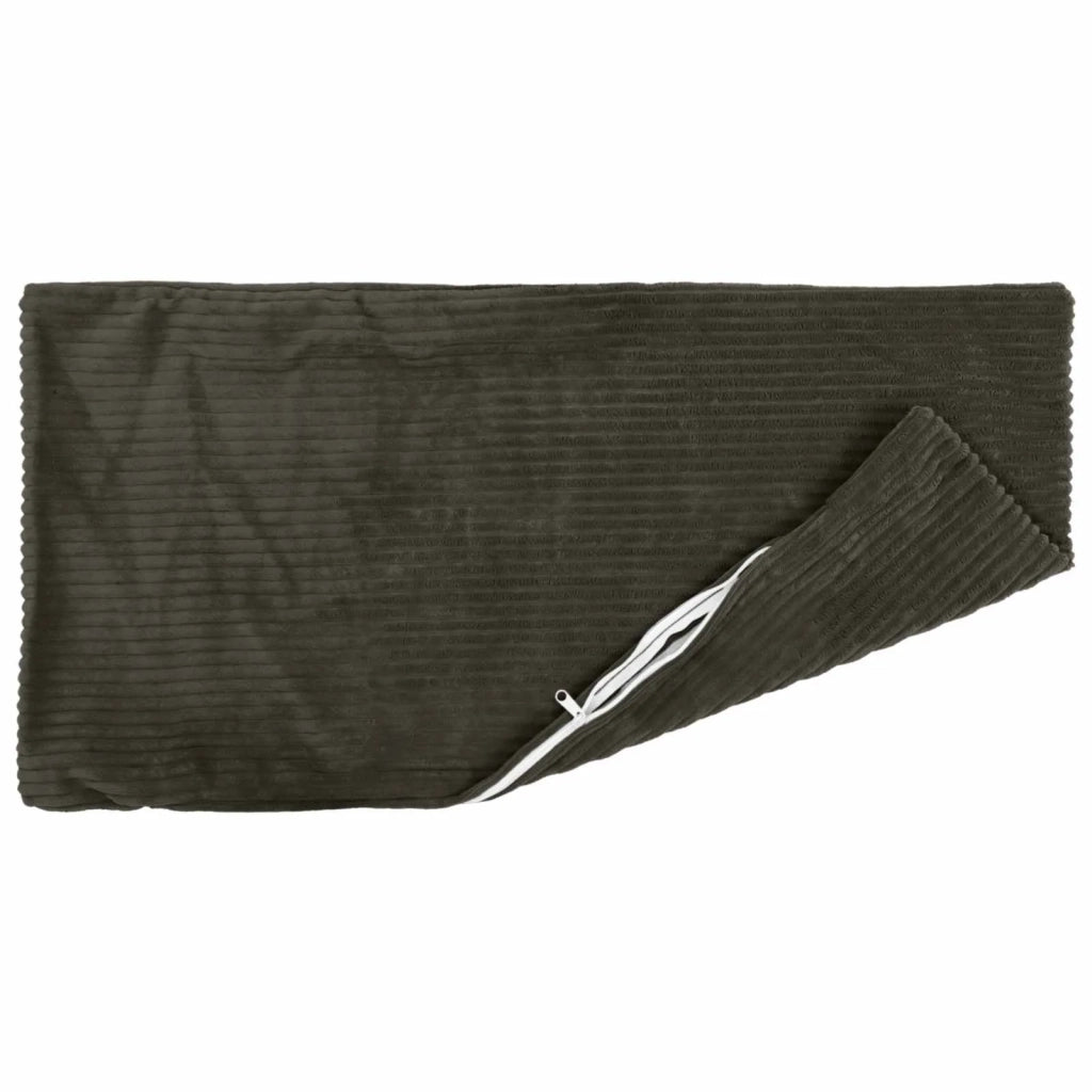 Federa 2 pcs HEERLEN Antracite 40 x 80 cm corduroy 909919