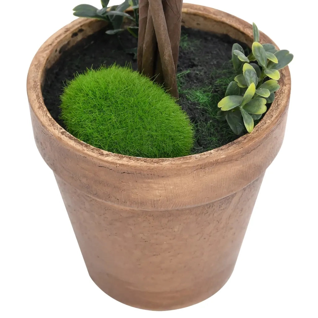 Piante di Bosso Artificiale 2 pz a Sfera con Vaso Verde 33 cm cod mxl 66346