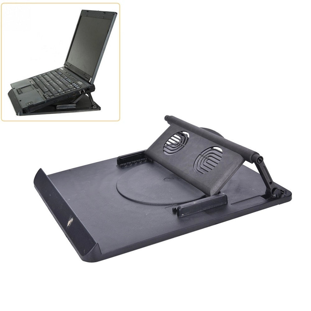Trade Shop - Supporto Notebook Girevole 360°  Base Raffreddamento Pc Dissipatore -