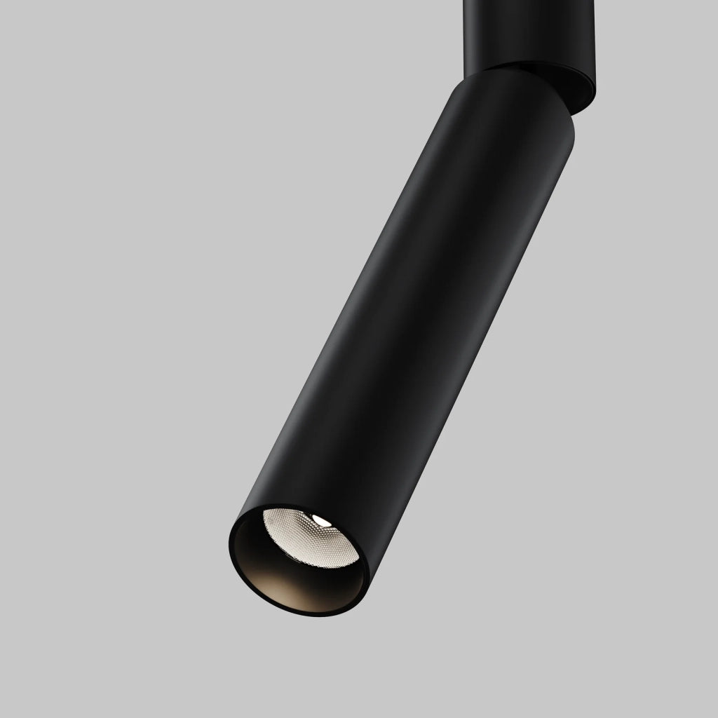 Maytoni Faretto Unity Focus Dual 1 luce LED integrato nero alluminio