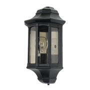 Applique da esterno classica nera E27 60W Newbury Garden Zone