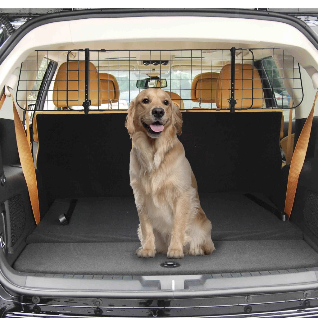 Barriera Protettiva per Cani Auto ¨C Zephmum ¨C Nero 91-152x30 cm