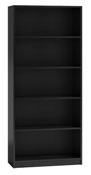 Scaffale ONYX R80 nero libreria moderna