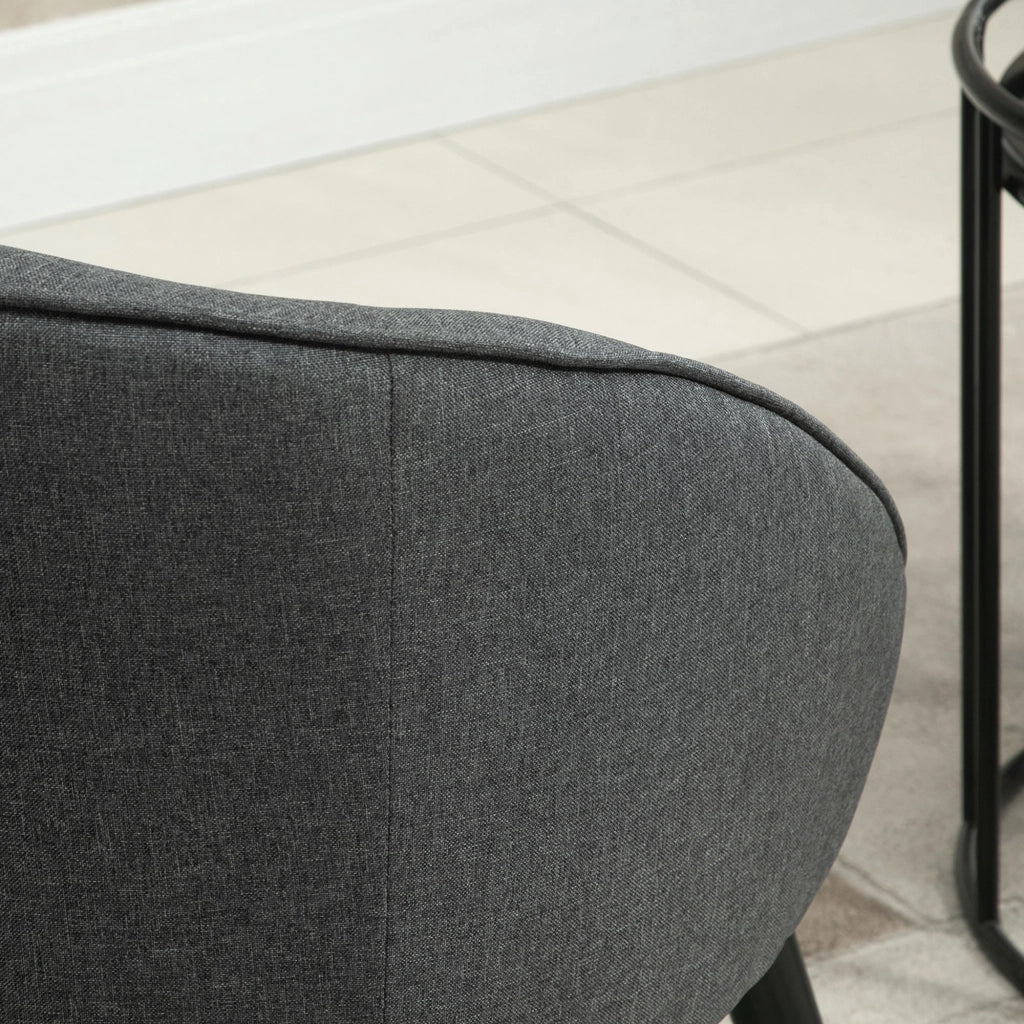 Poltrona Relax Legno Tessuto ¨C Minimal ¨C Grigio