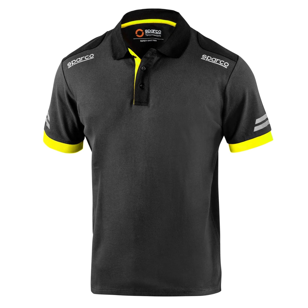 POLO DA LAVORO TOLEDO- - tg.M - grigio giallo - 1 pezzi SPARCO