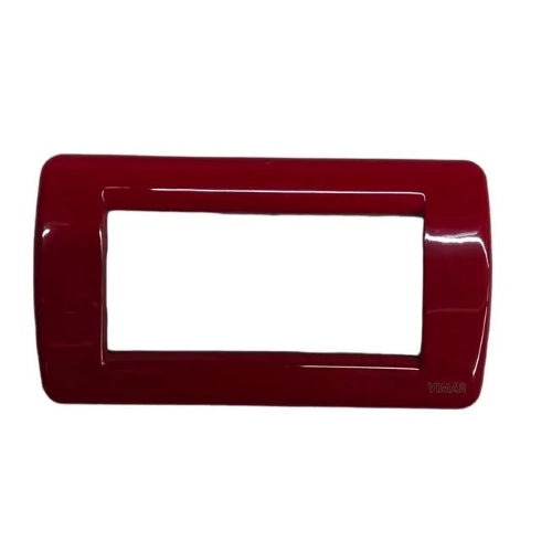 VIMAR IDEA - RONDO` PLACCA 4P METAL AMARANTO