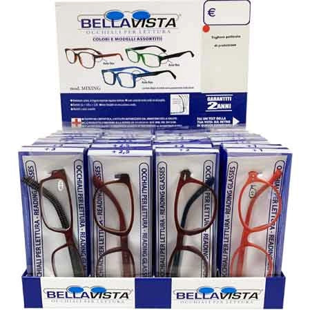 ESPOSITORE OCCHIALI GRADUATI BELLAVISTA 24 pezzi