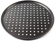 Piastra per Pizza in Acciaio di Carbone - 32CM - Perforata